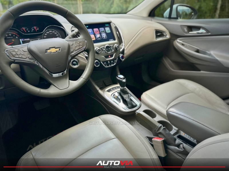 CRUZE 1.4 TURBO LTZ II SPORT HATCH 16V FLEX 4P AUTOMÁTICO - 2017 - SAPIRANGA