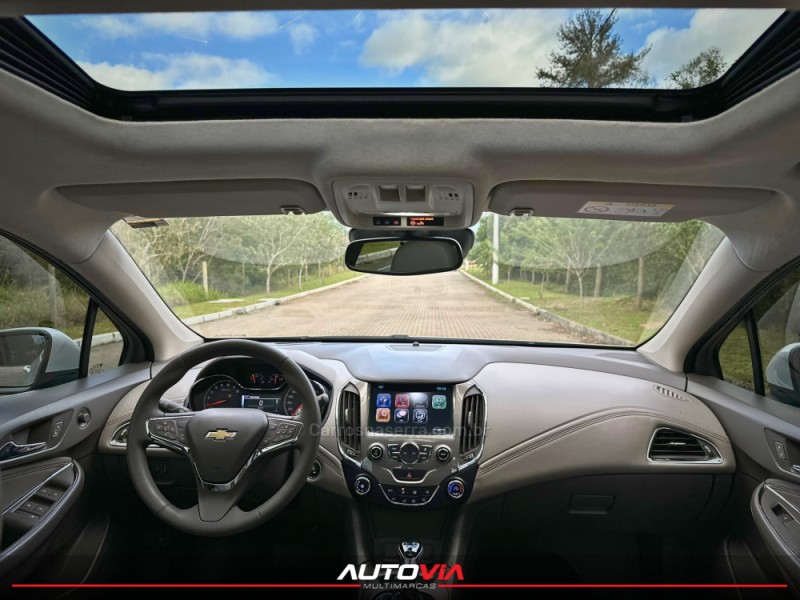 CRUZE 1.4 TURBO LTZ II SPORT HATCH 16V FLEX 4P AUTOMÁTICO - 2017 - SAPIRANGA