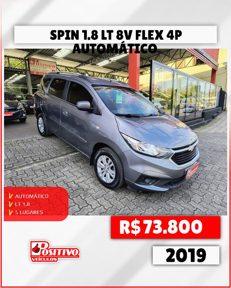 spin 1.8 lt 8v flex 4p automatico 2020 caxias do sul