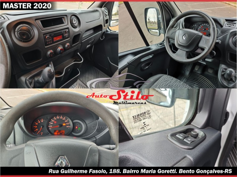 MASTER 2.3 GRAND FURGÃO L2H2 16V TURBO INTERCOOLER DIESEL 4P MANUAL - 2020 - BENTO GONçALVES