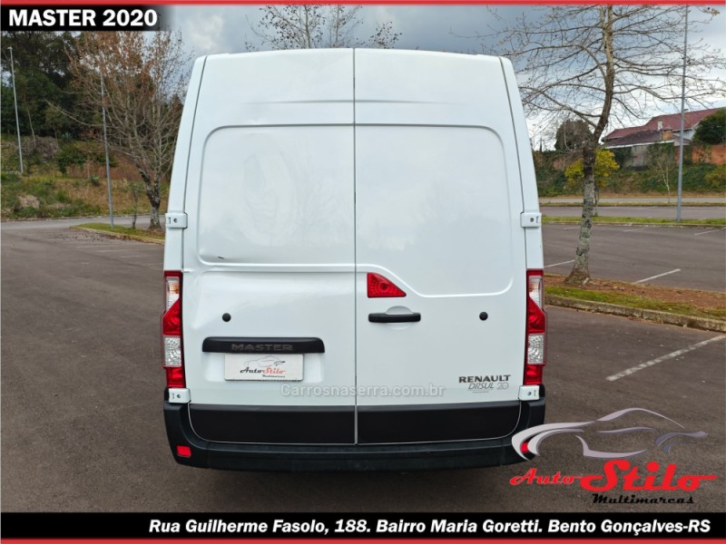 MASTER 2.3 GRAND FURGÃO L2H2 16V TURBO INTERCOOLER DIESEL 4P MANUAL - 2020 - BENTO GONçALVES