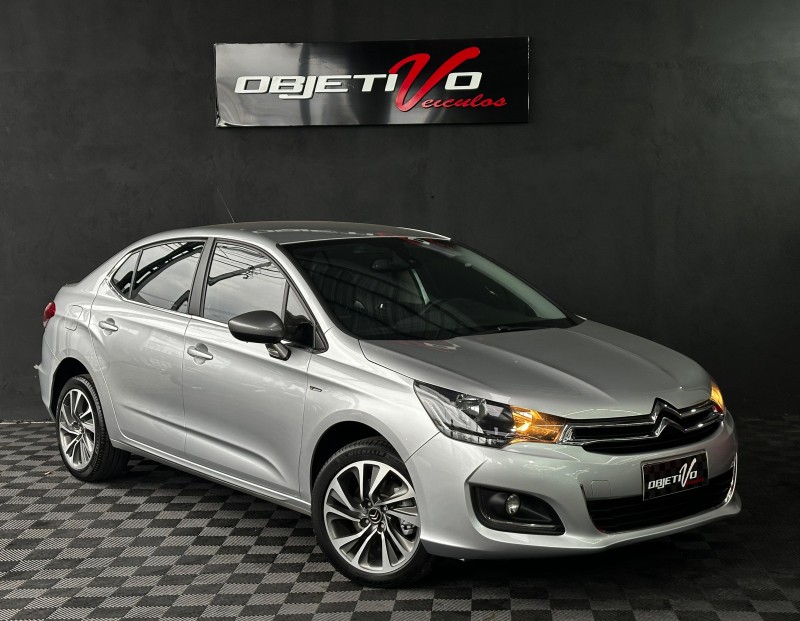 c4 lounge 1.6 s 16v turbo flex 4p automatico 2018 caxias do sul