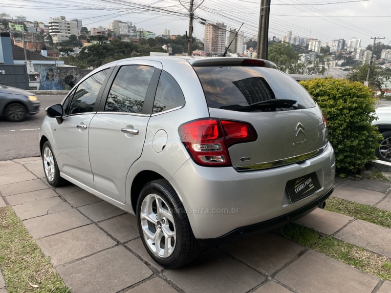 C3 1.6 EXCLUSIVE 16V FLEX 4P MANUAL - 2013 - CAXIAS DO SUL