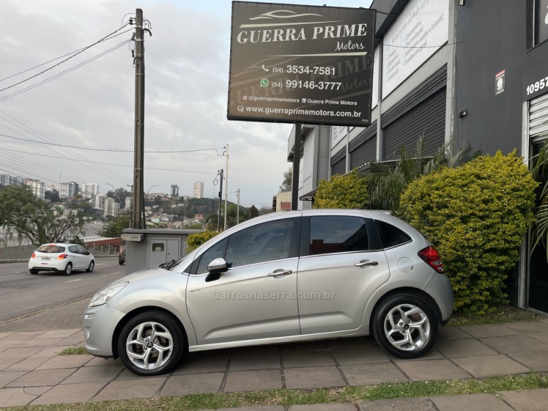 C3 1.6 EXCLUSIVE 16V FLEX 4P MANUAL - 2013 - CAXIAS DO SUL