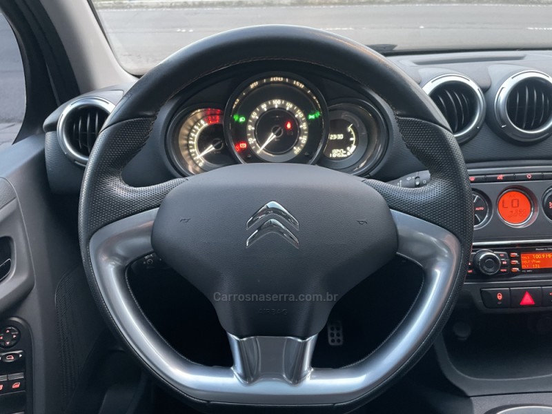 C3 1.6 EXCLUSIVE 16V FLEX 4P MANUAL - 2013 - CAXIAS DO SUL