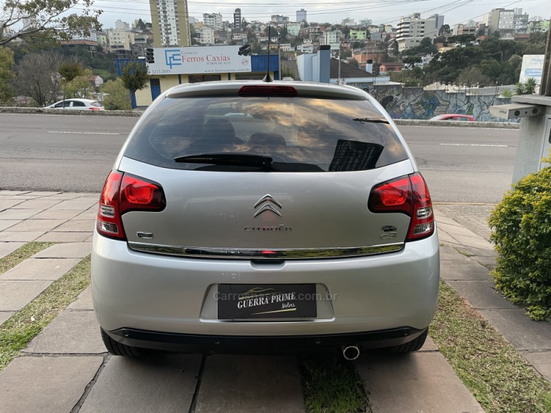 C3 1.6 EXCLUSIVE 16V FLEX 4P MANUAL - 2013 - CAXIAS DO SUL