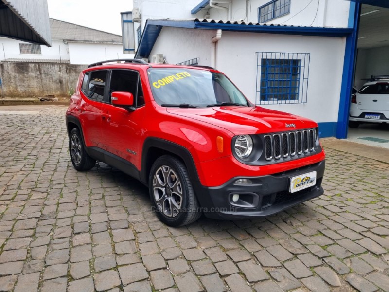 RENEGADE 1.8 16V FLEX LONGITUDE 4P AUTOMÁTICO - 2016 - VACARIA
