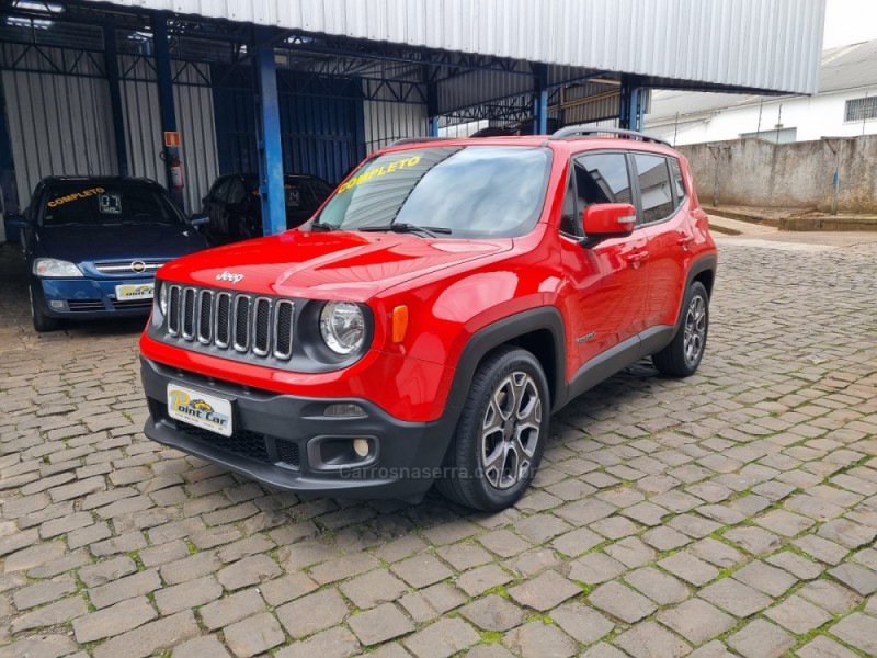RENEGADE 1.8 16V FLEX LONGITUDE 4P AUTOMÁTICO - 2016 - VACARIA