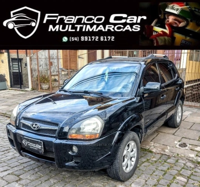 tucson 2.7 mpfi gls 24v 175cv 4wd gasolina 4p automatico 2009 caxias do sul