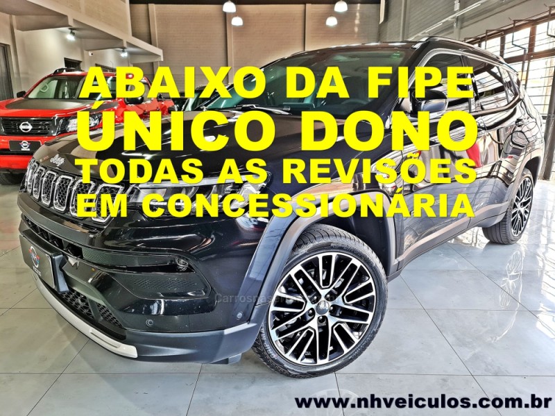 compass 1.3 limited t270 16v turbo flex 4p automatico 2023 novo hamburgo