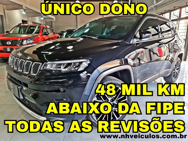 compass 1.3 limited t270 16v turbo flex 4p automatico 2023 novo hamburgo