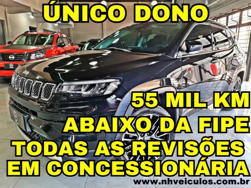 compass 1.3 limited t270 16v turbo flex 4p automatico 2023 novo hamburgo