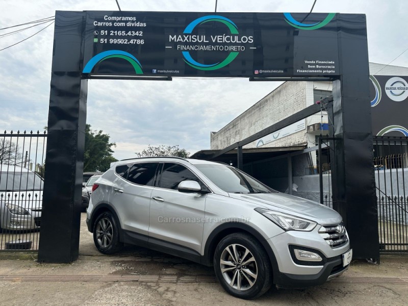 santa fe 3.3 mpfi 4x4 v6 270cv gasolina 4p automatico 2015 gravatai