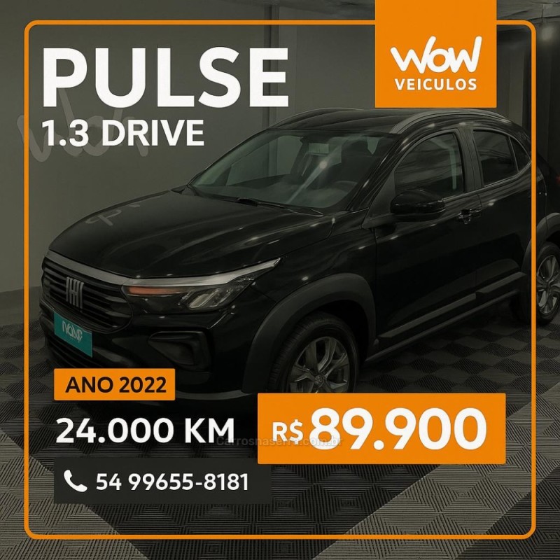 PULSE 1.3 DRIVE 12V FLEX 4P AUTOMÁTICO