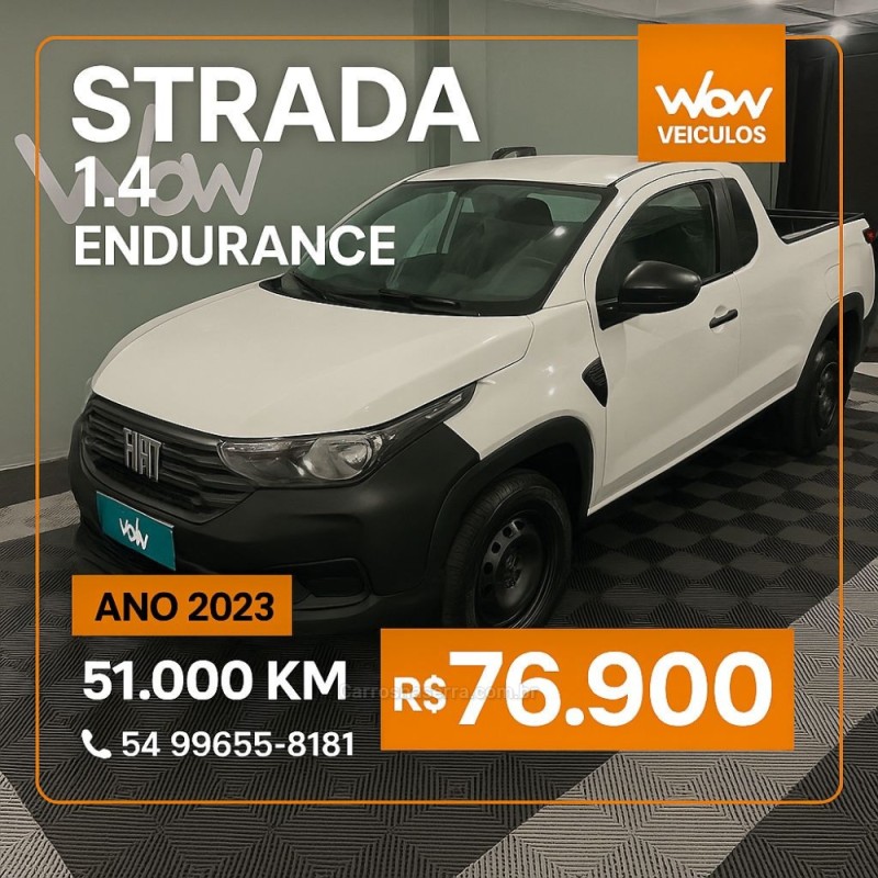 STRADA 1.4 ENDURANCE CS PLUS 8V FLEX 2P MANUAL