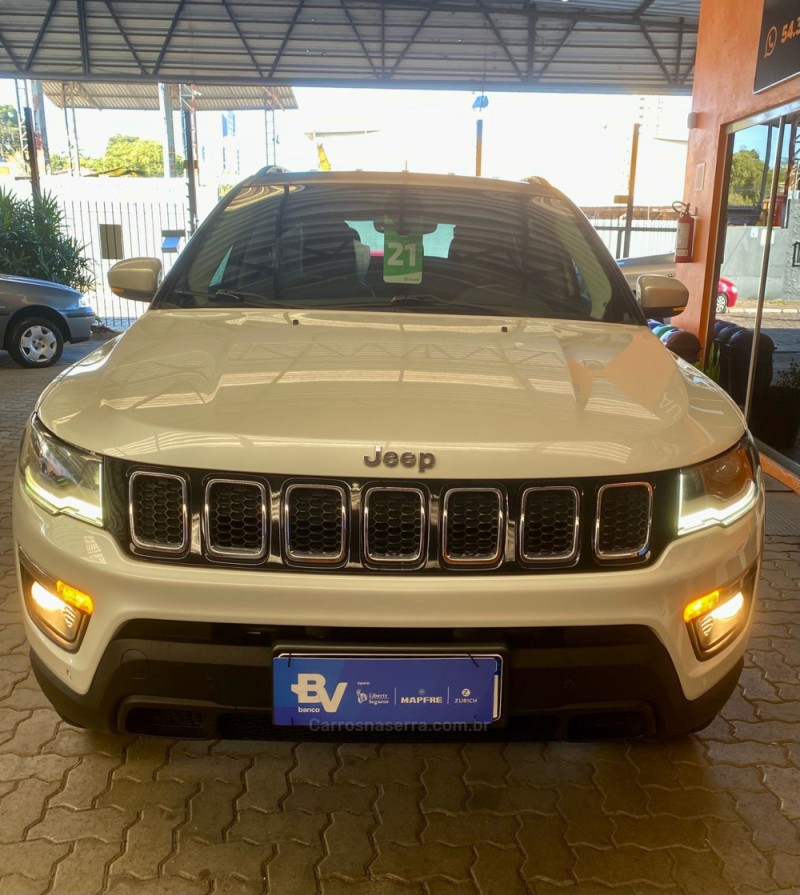 COMPASS 2.0 16V DIESEL LONGITUDE 4X4 AUTOMÁTICO - 2021 - CAXIAS DO SUL