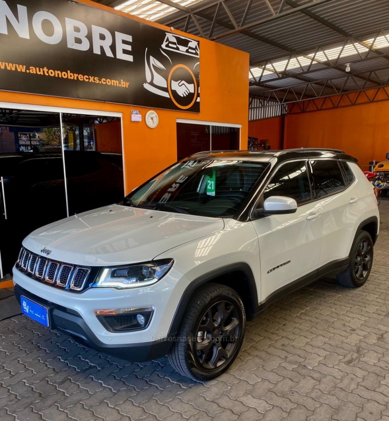 COMPASS 2.0 16V DIESEL LONGITUDE 4X4 AUTOMÁTICO - 2021 - CAXIAS DO SUL