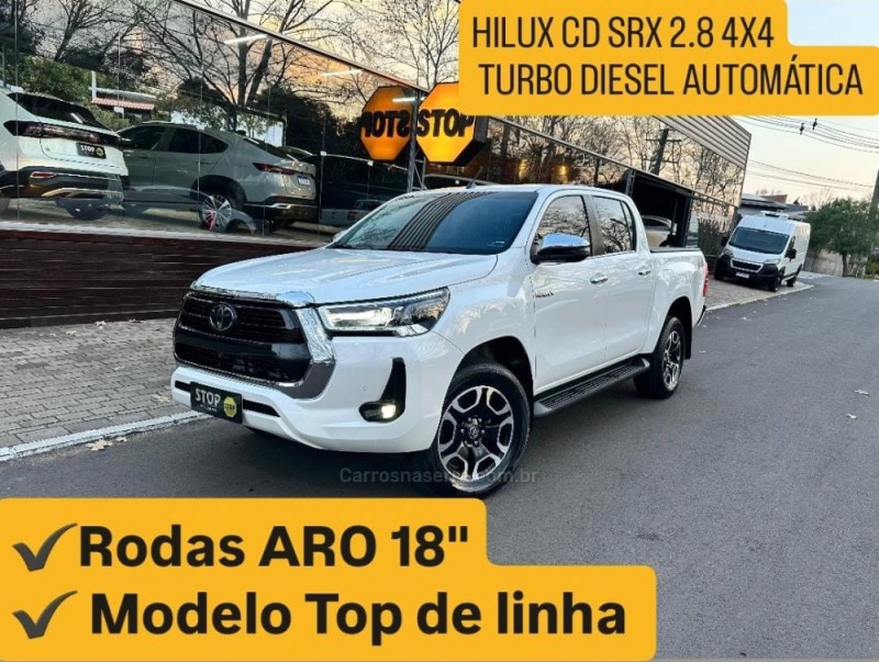 hilux 2.8 srx 4x4 cd 16v diesel 4p automatico 2022 dois irmaos