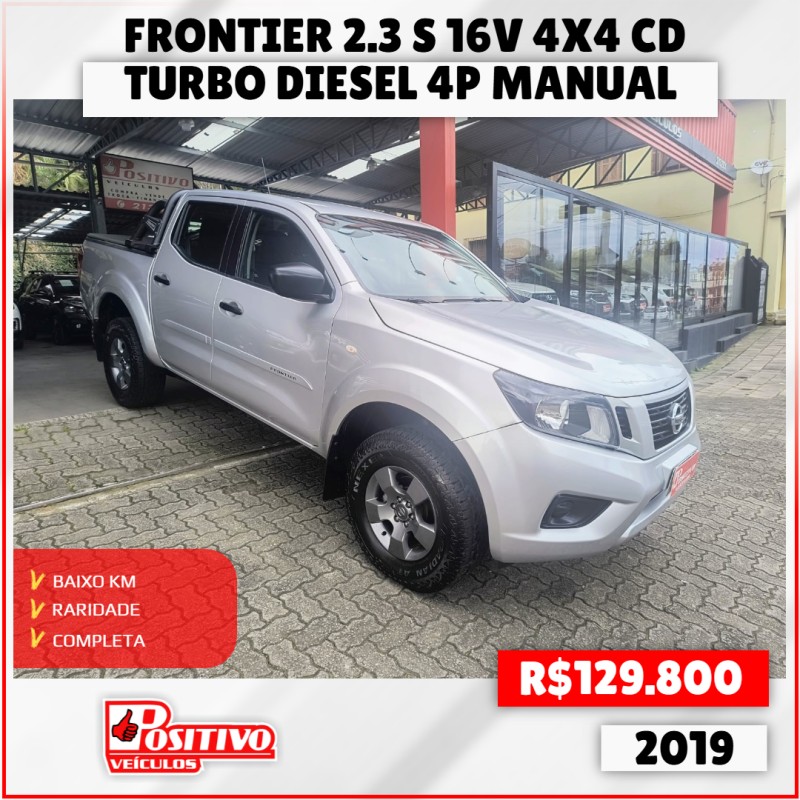 frontier 2.3 s 16v 4x4 cd turbo diesel 4p manual 2019 caxias do sul
