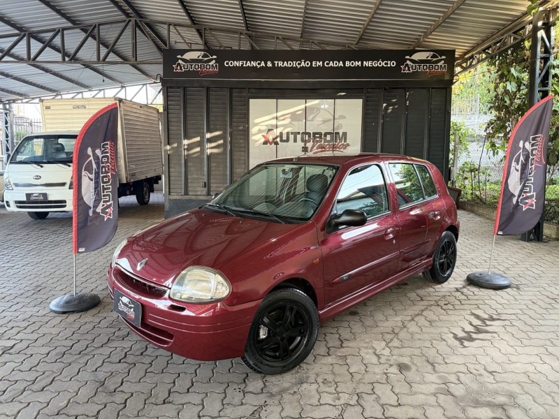 clio 1.0 rn 8v gasolina 4p manual 2001 caxias do sul