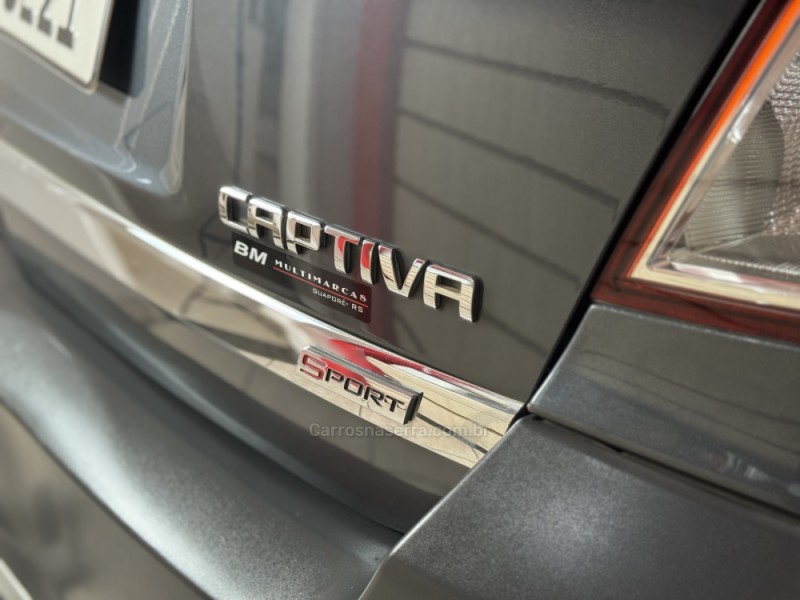 CAPTIVA 2.4 FWD SPORT 16V GASOLINA 4P AUTOMÁTICO - 2012 - GUAPORé