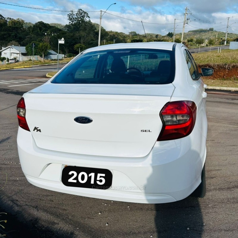 KA 1.5 SEL 16V FLEX 4P MANUAL - 2015 - NOVA BASSANO