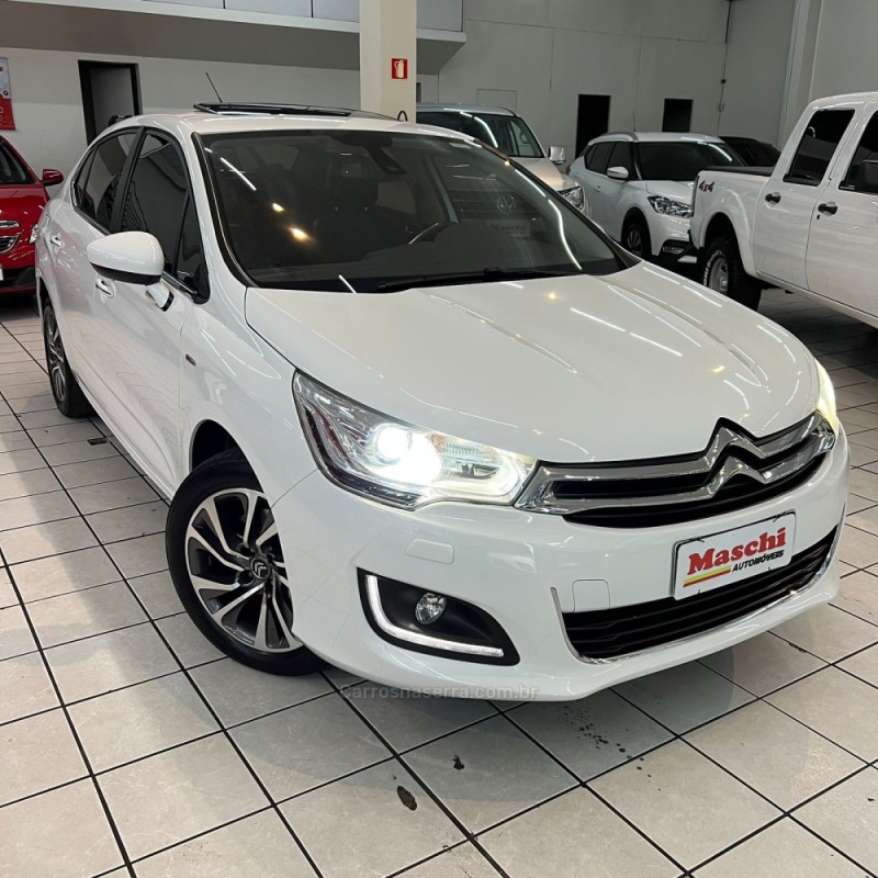C4 LOUNGE 1.6 EXCLUSIVE 16V TURBO FLEX 4P AUTOMÁTICO - 2018 - CAXIAS DO SUL