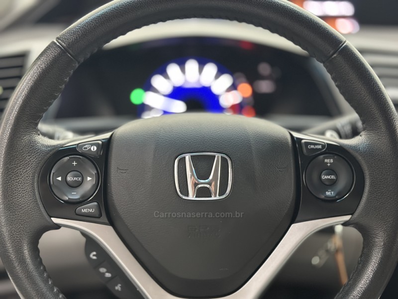 CIVIC 2.0 LXR 16V FLEX 4P AUTOMÁTICO - 2014 - SANTA CRUZ DO SUL