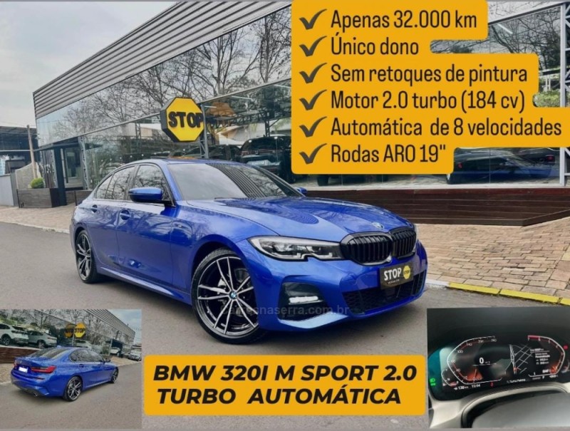 320I 2.0 M SPORT 16V TURBO GASOLINA 4P AUTOMÁTICO - 2022 - DOIS IRMãOS