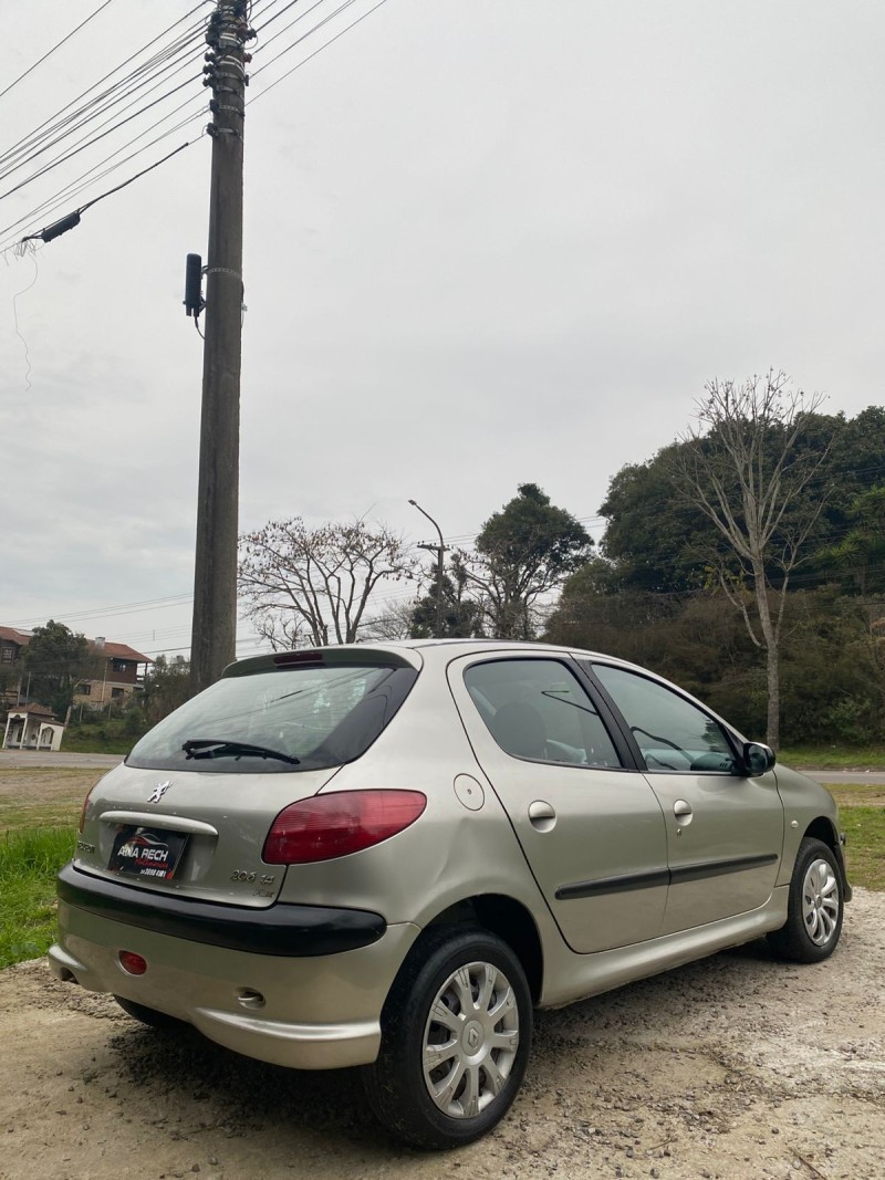 206 1.4 PRESENCE 8V GASOLINA 4P MANUAL - 2008 - CAXIAS DO SUL