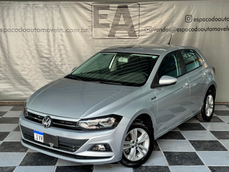 polo 1.0 200 tsi comfortline automatico 2018 nova prata