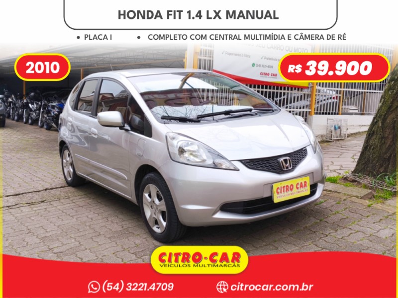 fit 1.4 lx 8v flex 4p manual 2010 caxias do sul