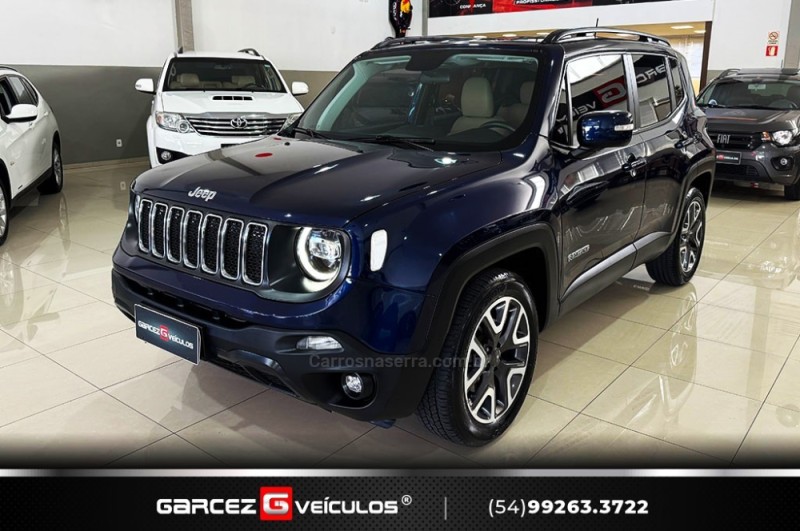 renegade 1.8 16v flex longitude 4p automatico 2021 bento goncalves