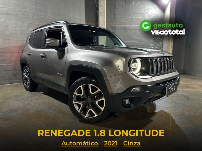 renegade 1.8 16v flex longitude 4p automatico 2021 caxias do sul