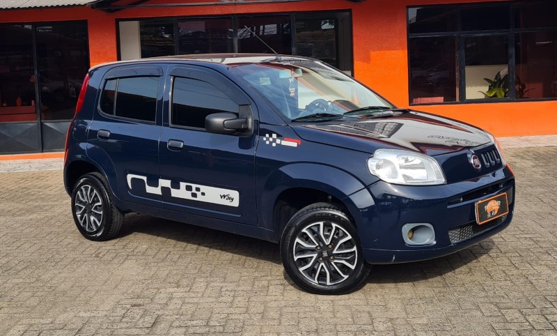 uno 1.0 evo vivace 8v flex 4p manual 2014 canela