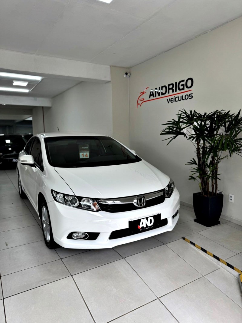 CIVIC 2.0 LXR 16V FLEX 4P AUTOMÁTICO - 2014 - CAXIAS DO SUL