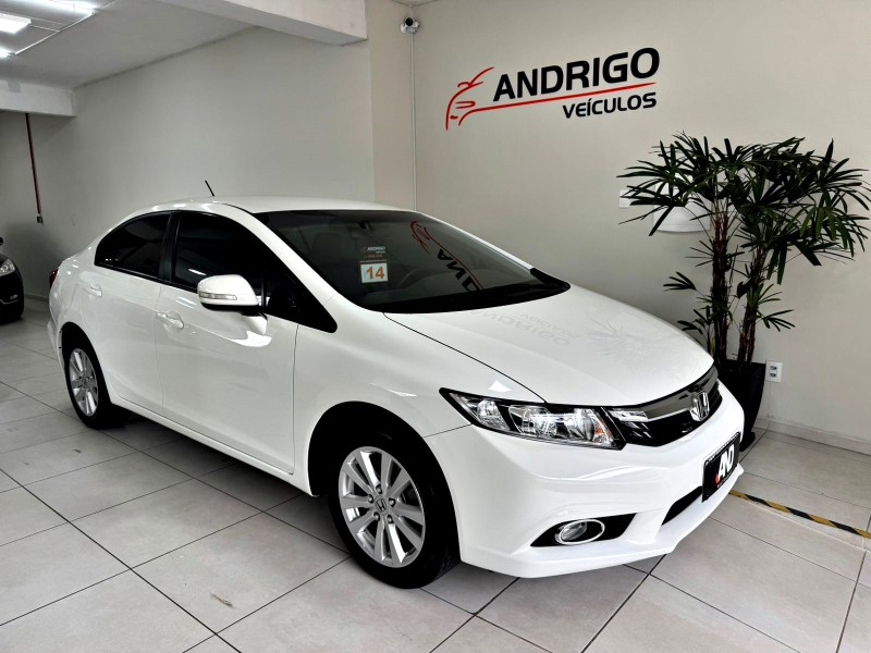civic 2.0 lxr 16v flex 4p automatico 2014 caxias do sul