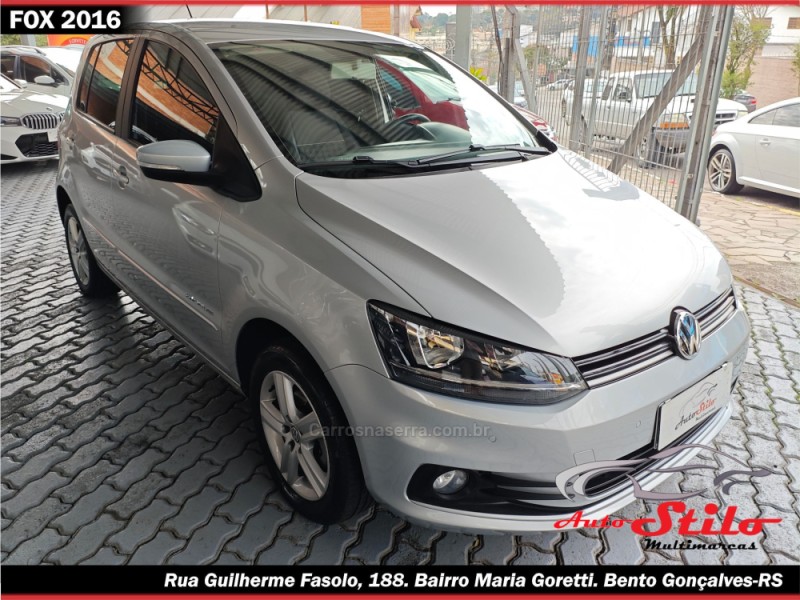 FOX 1.0 MPI COMFORTLINE 12V FLEX 4P MANUAL - 2016 - BENTO GONçALVES