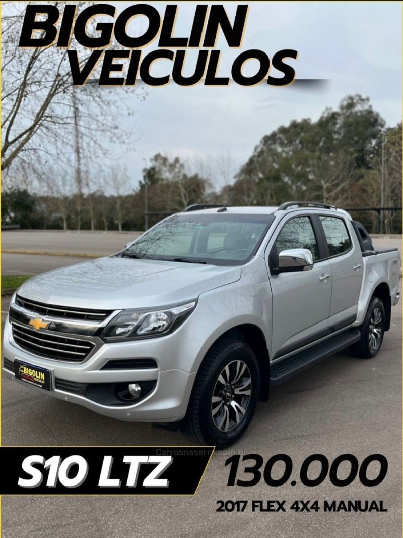 S10 2.5 LTZ 4X4 CD 16V FLEX 4P MANUAL