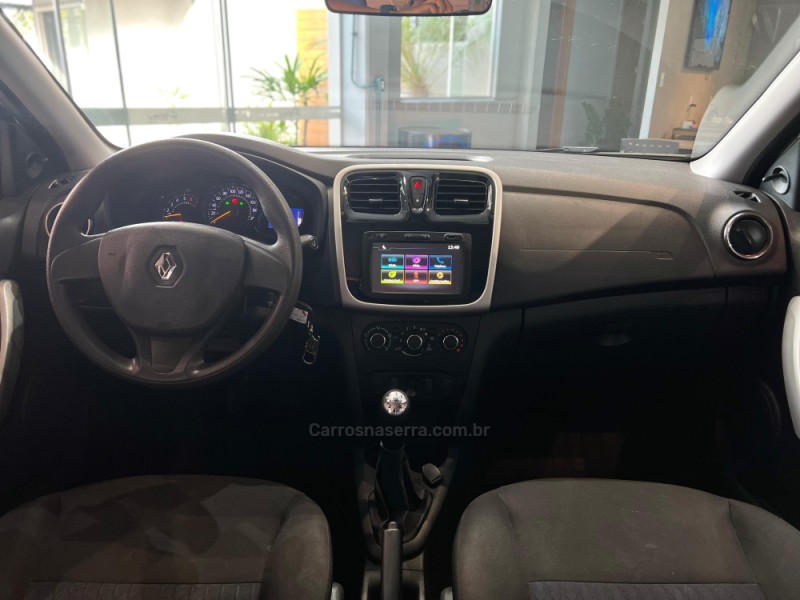 SANDERO 1.0 EXPRESSION 12V FLEX 4P MANUAL - 2017 - ESTâNCIA VELHA