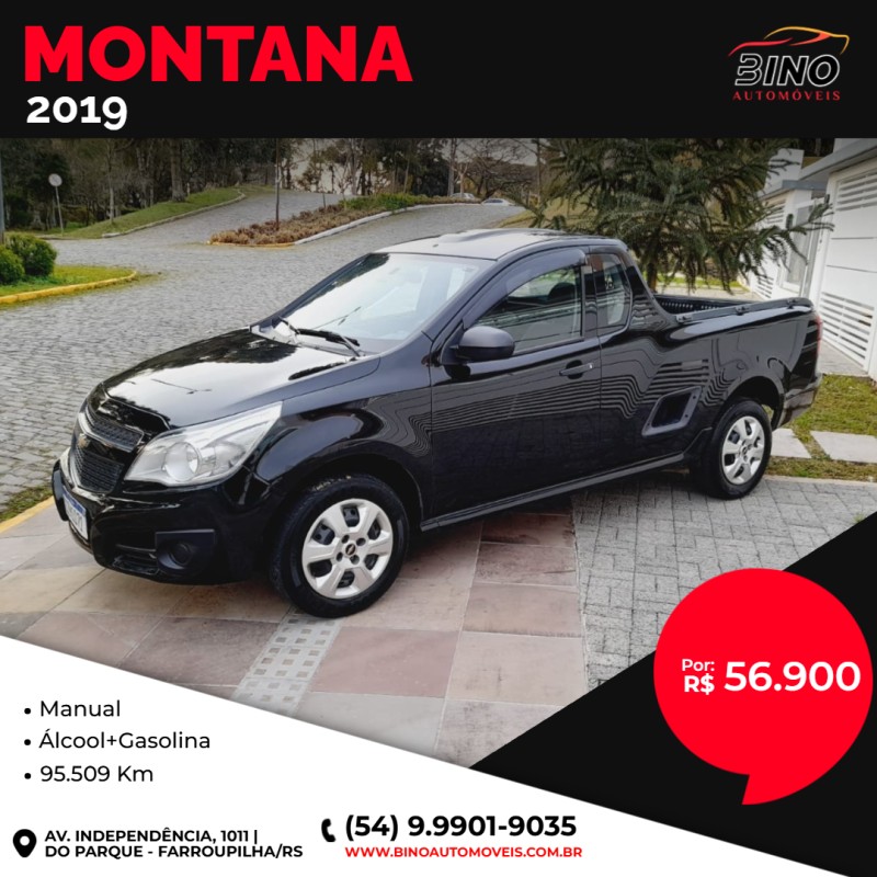 montana 1.4 mpfi ls cs 8v flex 2p manual 2019 farroupilha