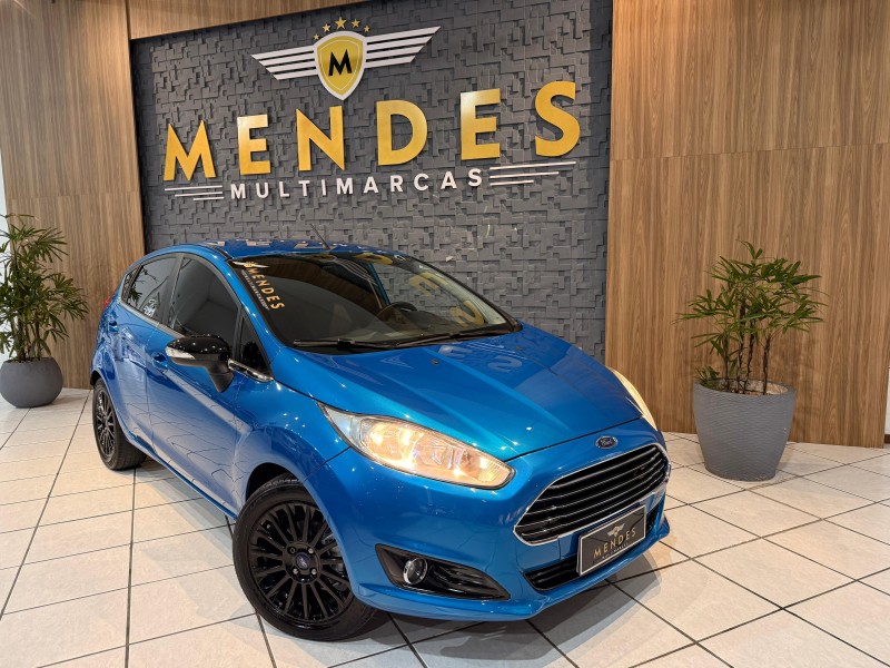 fiesta 1.6 titanium hatch 16v flex 4p automatico 2014 novo hamburgo