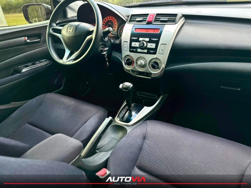 CITY 1.5 LX 16V FLEX 4P AUTOMÁTICO - 2011 - SAPIRANGA