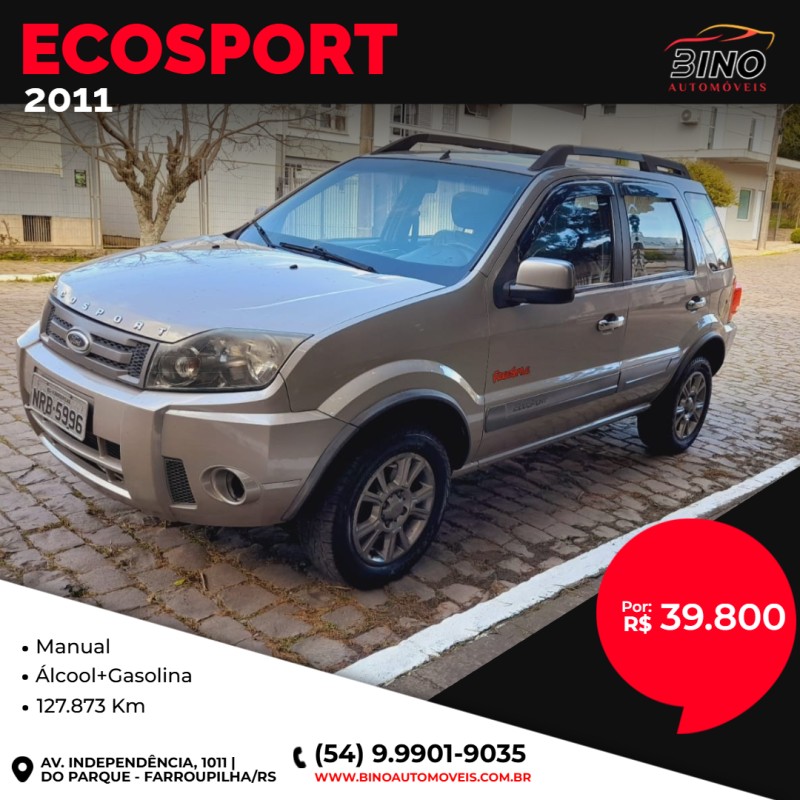 ecosport 1.6 freestyle 8v flex 4p manual 2011 farroupilha