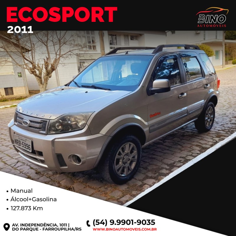 ecosport 1.6 freestyle 8v flex 4p manual 2011 farroupilha