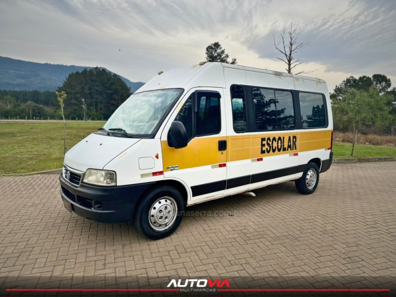 ducato 2.3 minibus 16 lugares teto alto 16v turbo intercooler diesel manual 2013 sapiranga