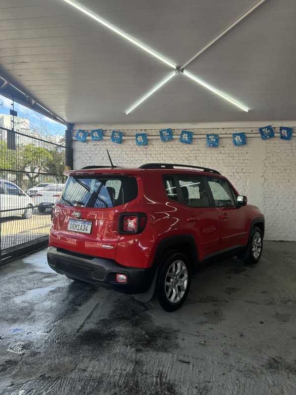 RENEGADE 1.8 16V FLEX LONGITUDE 4P AUTOMÁTICO - 2016 - CAXIAS DO SUL