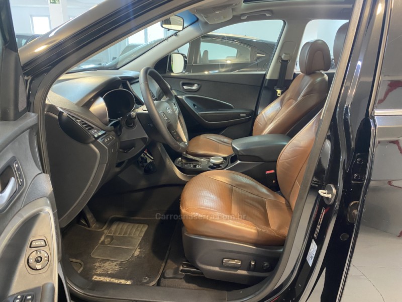 SANTA FÉ 3.5 MPFI GLS V6 24V 285CV GASOLINA 4P AUTOMÁTICO - 2015 - BENTO GONçALVES