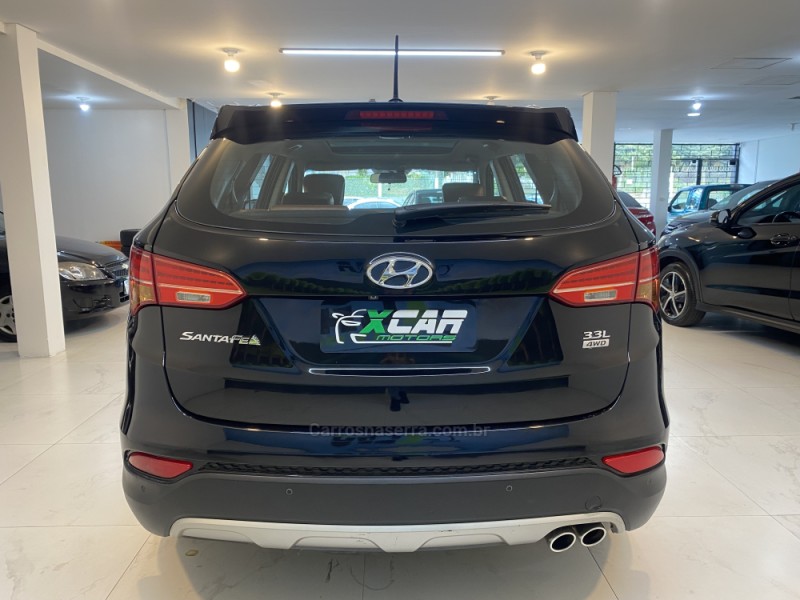 SANTA FÉ 3.5 MPFI GLS V6 24V 285CV GASOLINA 4P AUTOMÁTICO - 2015 - BENTO GONçALVES