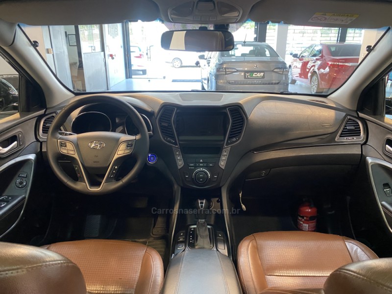 SANTA FÉ 3.5 MPFI GLS V6 24V 285CV GASOLINA 4P AUTOMÁTICO - 2015 - BENTO GONçALVES